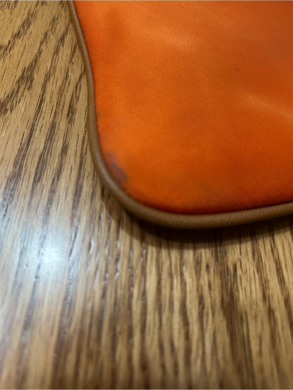Michael Kors Orange Crossbody Messenger with Leather Trim - Picture 5 of 14